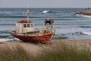 Fischerboote in Punta del Diablo