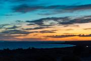 Blick in Richtung Puerto Madryn von der Peninsula Valdes aus
