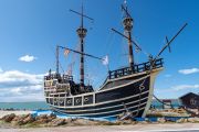 Nachbau der Victoria in Puerto San Julian