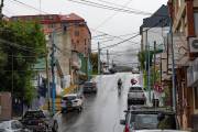 Ushuaia begrüßt uns mit Regen