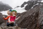 Wir am Martialgletscher