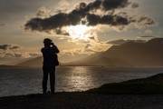 Sonnenuntergang über Ushuaia