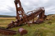 unter Denkmalschutz stehendes Relikt aus den kurzen Zeiten des Goldrausches auf Feuerland